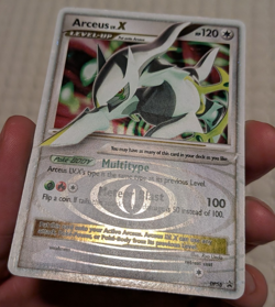 Arceus LV.X DP56 Holo Rare Diamond & Pearl Arceus Collector Tin Pokemon Promo LP - Image 4