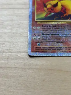 Flareon 10/110 Legendary Collection Reverse Holo Rare English 2002 70 HP - Image 2
