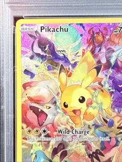 Pokemon Pikachu Crown Zenith 160/159 PSA 9 MINT Full Art Secret Rare - Image 3
