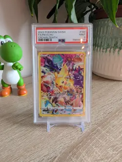 Pokemon TCG Pikachu 160/159 Crown Zenith Secret Rare Full Art Holo PSA 9 - Image 1