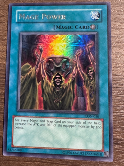Yu-Gi-Oh Mage Power LON-050 Unlimited Ultra Rare Labyrinth of Nightmare - Image 1