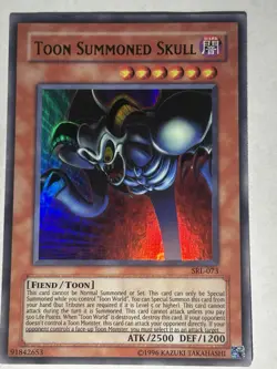 Toon Summoned Skull Spell Ruler SRL-073 LP/NM Original Yugioh - Image 1