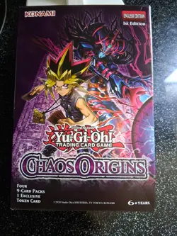 Yu-Gi-Oh! Chaos Origins 1st Edition Box Factory Sealed 🚚✅ - Image 1