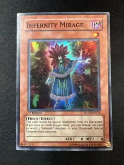 Yu-Gi-Oh! Infernity Mirage (NM) 1st Edition TSHD-EN012 Super Rare - Image 1