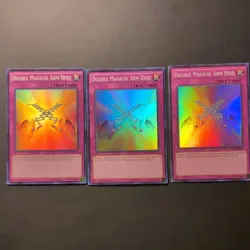 Konami Yu-Gi-Oh! Double Magical Arm Bind DRL2-EN015 1st Ed Foil LP x3 - Image 1