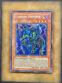 Yugioh Exarion Universe CT2-EN002 Secret Rare Limited Edition NM - Image 1
