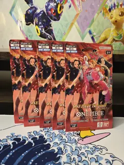 One Piece Heroines Edition EB-03 Sleeved Booster Packs x5 - Brand New Quick Ship - Image 1
