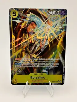 Borsalino EB04-058 Alt Art SR English NM One Piece OPTCG - Image 1