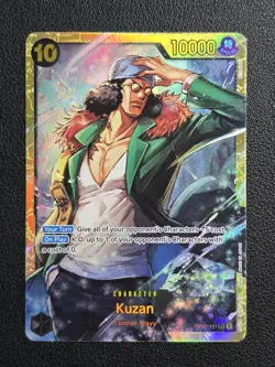 One Piece TCG Kuzan OP02-121 SEC Secret Rare The Best English - Image 1