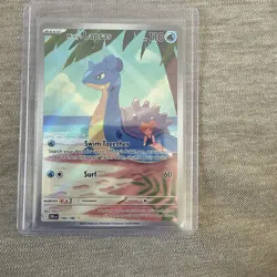 Mistys Lapras Illustration Rare 194/182 Destined Rivals Pokemon TCG NM - Image 1