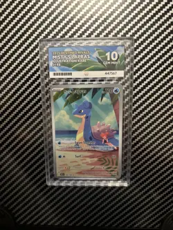 Pokemon Card Ace 10 Mistys Lapras Illustration Rare Destined Rivals 194/182 - Image 1