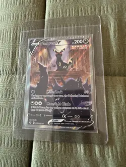 Umbreon v Alt Art 189/203 Evolving Skies / Crimped Error Card Near Mint - Image 1