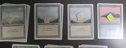 MTG Revised Land Lot 109 Cards - Image 4