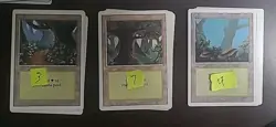 MTG Revised Land Lot 109 Cards - Image 5
