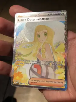 Lillie's Determination Pokemon Card SIR 184/132 Mega Evolutions ENGLISH - Image 3