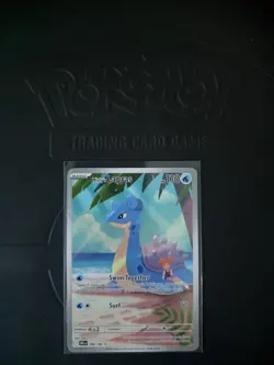 Pokemon TCG Mistys Lapras 194/182 Destined Rivals Illustration Rare - Image 1