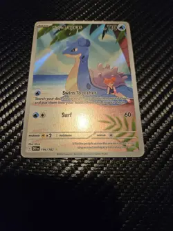Pokemon TCG - Mistys Lapras 194/182 - Destined Rivals - Illustration Rare - Image 1