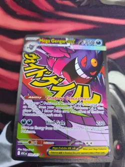 Pokemon TCG Mega Gengar EX 269/217 Mega Attack Rare Ascended Heroes NM - Image 1