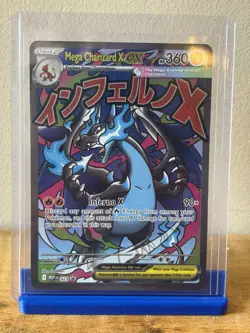 Mega Charizard X EX MEP 023 Pokemon UPC Black Star Promo NM/M same day shipping - Image 1