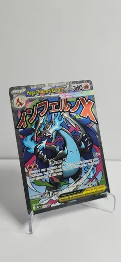 Pokemon TCG Mega Charizard X ex MEP 023 Black Star Promo Holo NM/M - Image 2