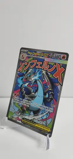 Pokemon TCG Mega Charizard X ex MEP 023 Black Star Promo Holo NM/M - Image 3
