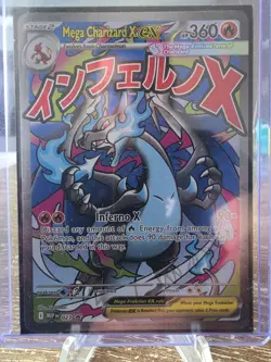 Pokemon TCG Mega Charizard X Ex 023 Black Star Promo Ultra Premium Collection NM - Image 1