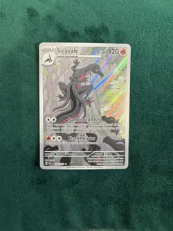Pokemon TCG Card Salazzle 224/217 Ascended Heroes Illustration Rare - NM - Image 1