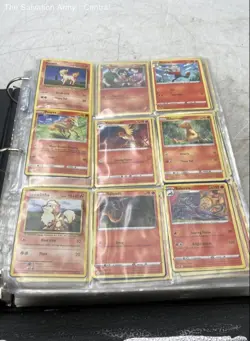 Pokemon Ponyta Charmander And More Binder Collection Trading Cards Lot - Image 2