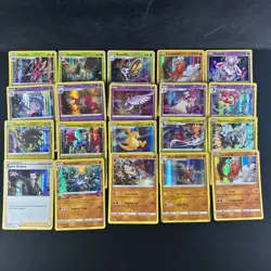 Pokemon Yellow Border Holo Lot 20 cards dragonite salamence garchomp - Image 1