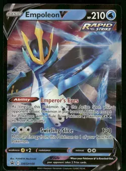 2019 Empoleon V - SWSH108 Promo Holo NM SWSH: Sword & Shield Promo Cards Pokemon - Image 1