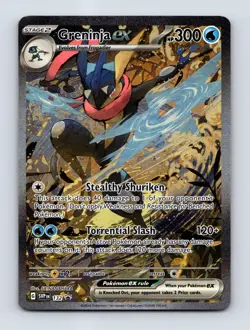 Greninja ex 132 Sv: Scarlet & Violet Promo Cards Holo NM - Image 1