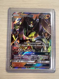 Zygarde GX 73/131 Sm-Forbidden Light Holo Card Near Mint Condition - Image 3