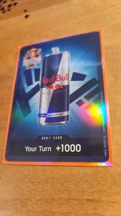 Near Mint: DON!! Card (Red Bull Don!!) One Piece Promotion Cards Foil - Image 2