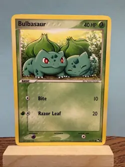 Pokemon TCG Bulbasaur 12/17 POP Series 2 Common Vintage Card 2005 Non-Holo - Image 1