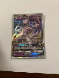 Mewtwo GX 39/73 Shining Legends Ultra Rare Holo Pokemon Card - Pokemon- - Image 1