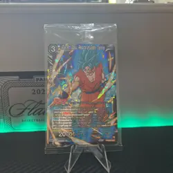 SEALED (2 Cards) Dragon Ball SSB Son Goku, Results of Godly Training P-497 PR - Image 1