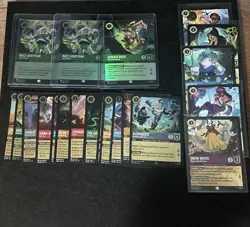 Disney Lorcanae Wilds Unknown- Wilds Unknown Holo Foils/Treasure Cards/Epics - Image 2