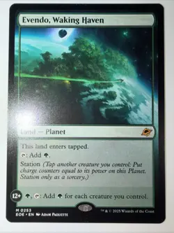 MTG Magic the Gathering Evendo, Waking Haven (253) Edge of Eternities NM - Image 1