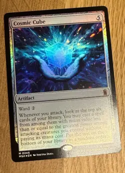 Cosmic Cube Marvel Super Heroes Foil - Image 1