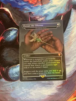 Elessar, the Elfstone - Cloudstone Curio (Borderless) Commander: the Lord of the - Image 1