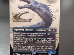 MTG Bloomburrow Eluge, the Shoreless Sea 0288 Mythic Borderless - NM - Image 2
