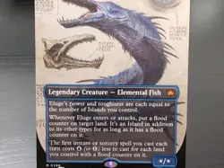 MTG Bloomburrow Eluge, the Shoreless Sea 0288 Mythic Borderless - NM - Image 3