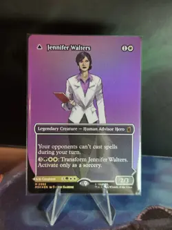Jennifer Walters 0355 Borderless Variant ✨Foil✨ MTG (Rdy To Ship) - Image 2