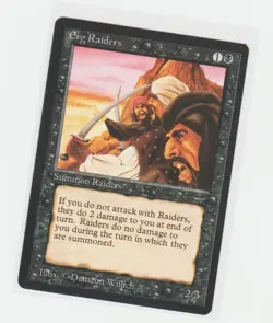 Magic the Gathering ~ MTG ~ 1x Erg Raiders ~ M/NM ~ Arabian Nights ~ LIGHT - Image 1