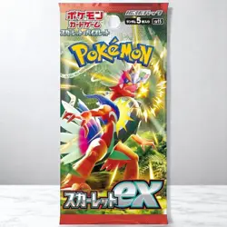 Pokemon Card Scarlet & Violet Scarlet ex sv1S Booster Pack Sealed Japanese Korai - Image 1