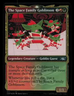 The Space Family Goblinson (Showcase) (Galaxy Foil) 521 Unfinity MTG - Image 1
