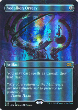 MTG Vedalken Orrery (Borderless) 399 - Double Masters 2022 (2X2) Foil NM - Image 1