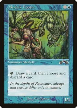 NM - Merfolk Looter [EXO - 39] Exodus - Image 1