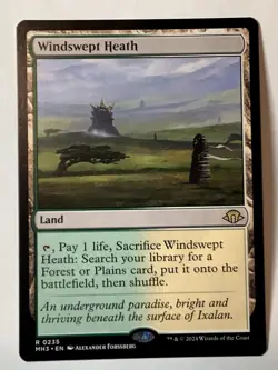 Windswept Heath 235 Rare Modern Horizons 3 Magic: The Gathering Near Mint - Image 1