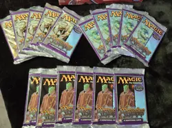 MtG MERCADIAN MASQUES (16) Factory Sealed Booster Packs + original booster box - Image 3